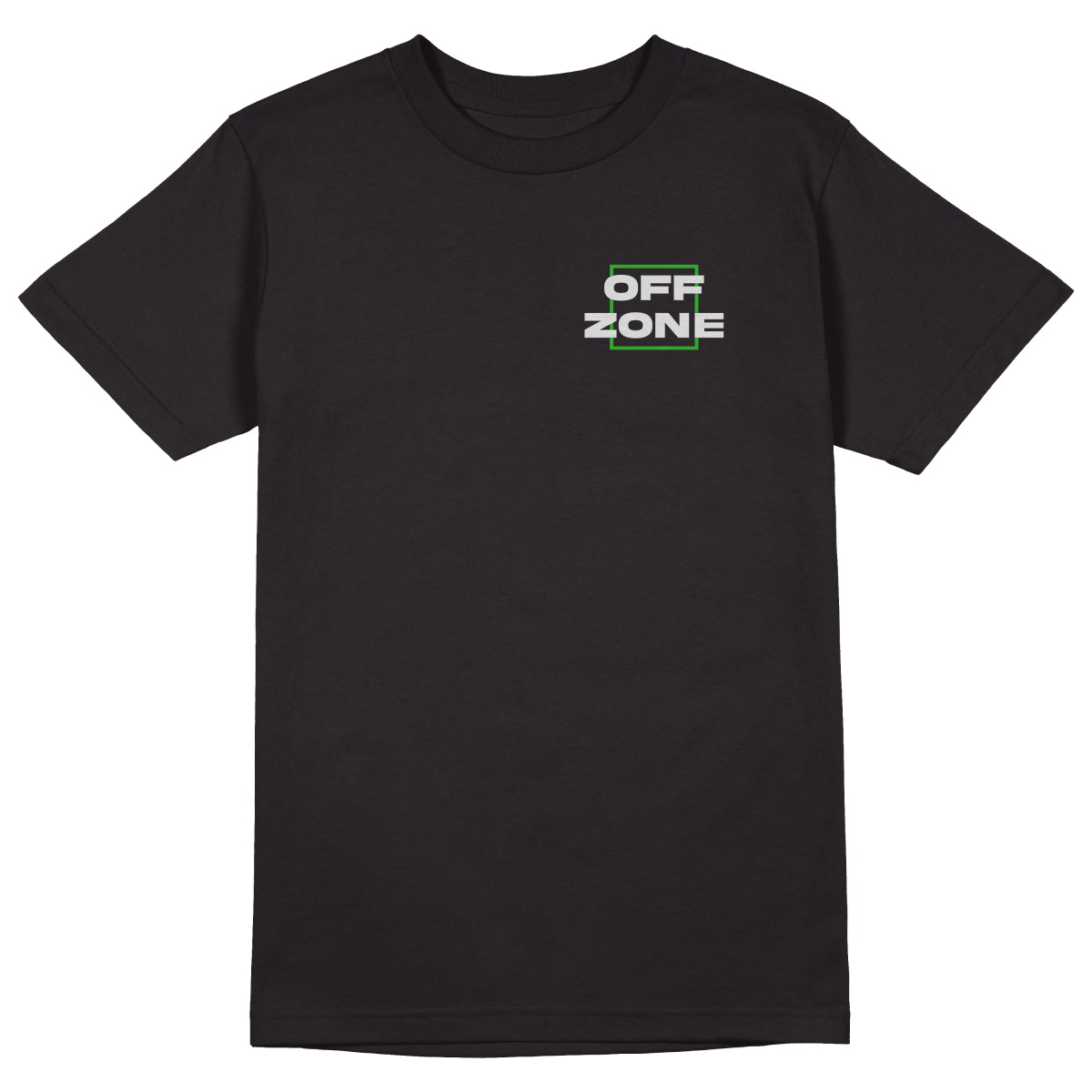 Off Zone T-Shirt - Jet Blackk