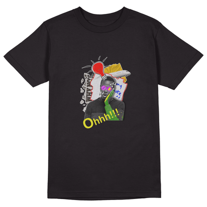 Anxiety T-shirt - Jet Blackk
