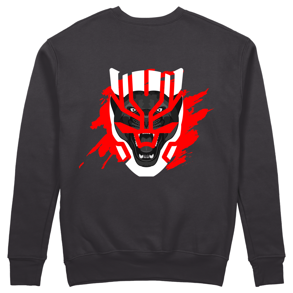 Black Panther Sweatshirt - Jet Blackk
