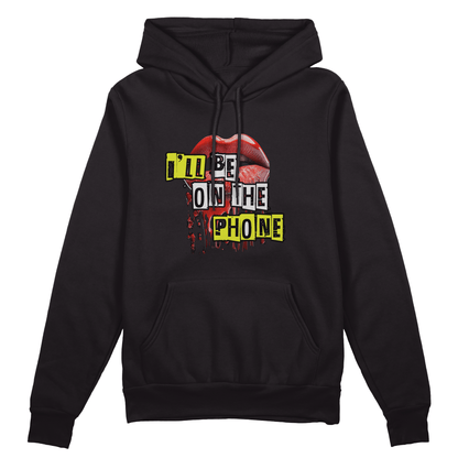 Call Me Baby Hoodie - Jet Blackk
