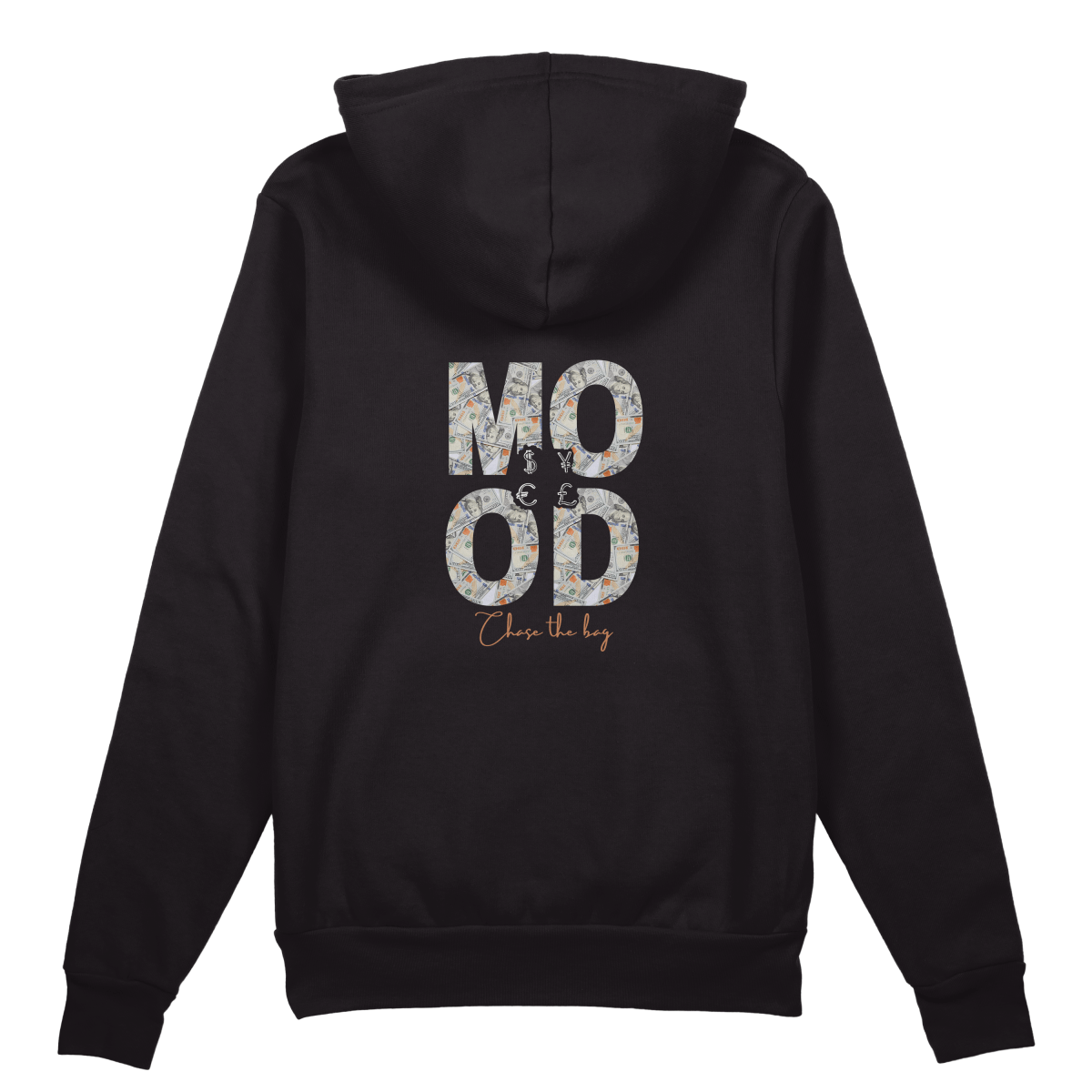 Chase The Bag Hoodie - Jet Blackk