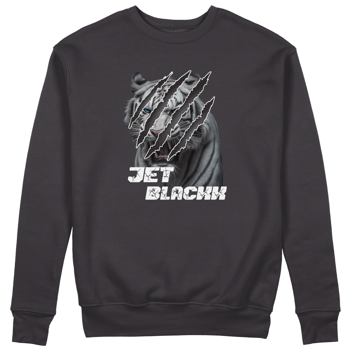 Claws Sweatshirt - Jet Blackk