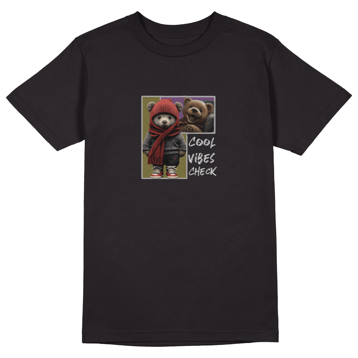Cool Vibes T-Shirt - Jet Blackk