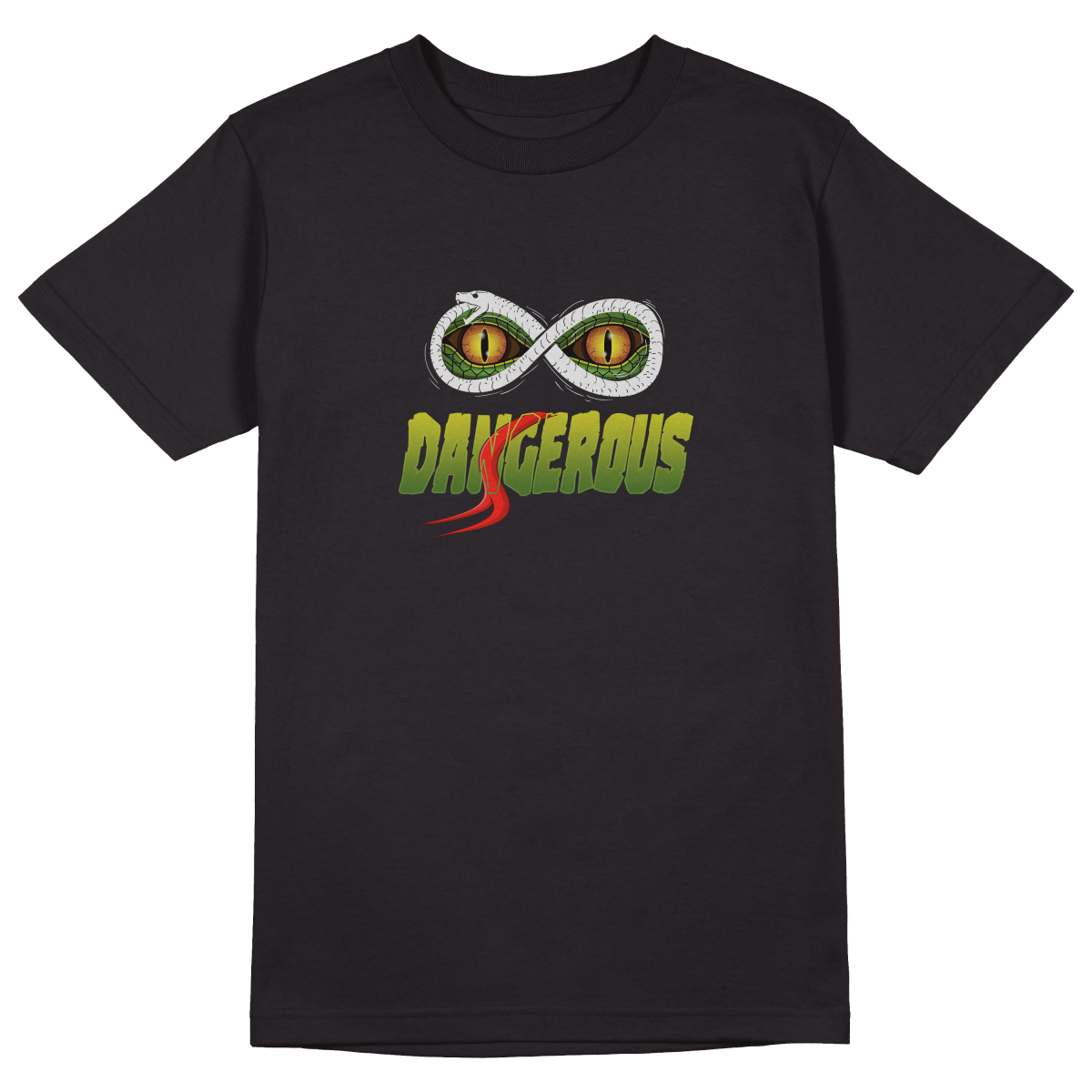Dangerous T-Shirt - Jet Blackk