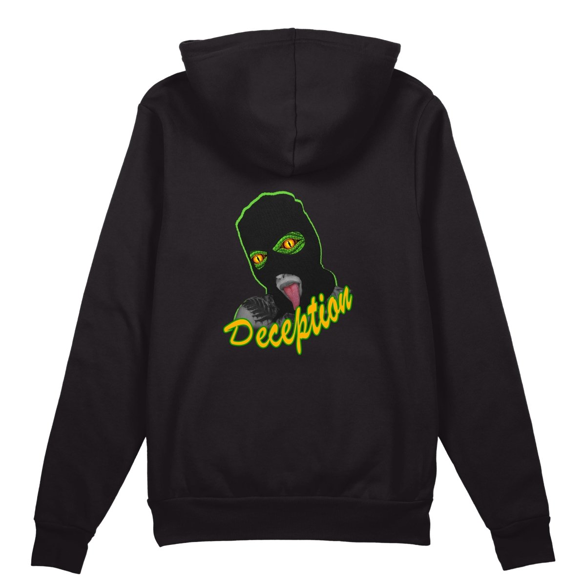 Deception Hoodie - Jet Blackk