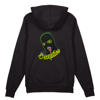 Deception Hoodie - Jet Blackk
