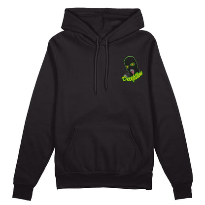 Deception Hoodie - Jet Blackk