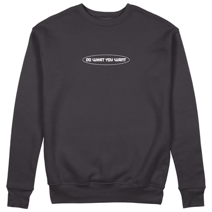 Disco Sweatshirt - Jet Blackk