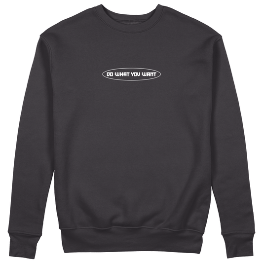 Disco Sweatshirt - Jet Blackk