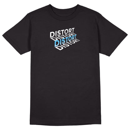 Distort T-Shirt - Jet Blackk