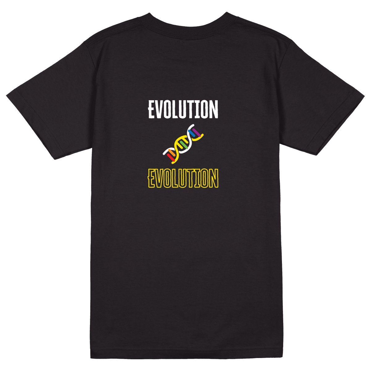 Evolution T-Shirt - Jet Blackk
