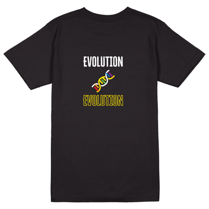 Evolution T-Shirt - Jet Blackk
