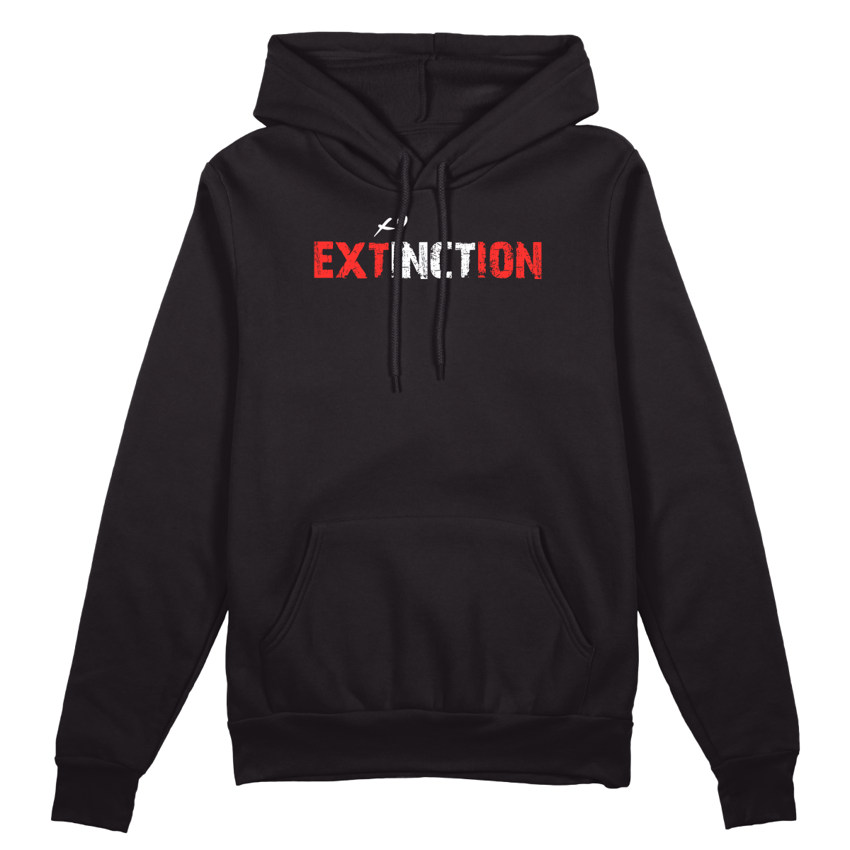 Extinction Hoodie - Jet Blackk