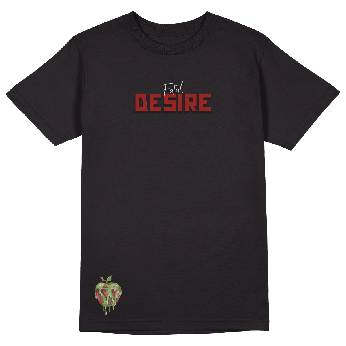 Fatal Desire T-Shirt - Jet Blackk