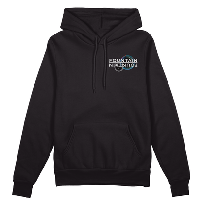 Fountain Hoodie - Jet Blackk