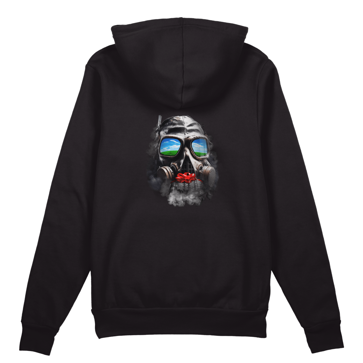 Fountain Hoodie - Jet Blackk