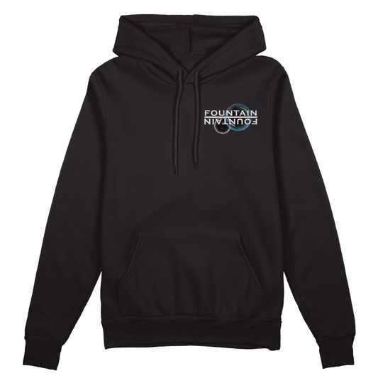 Fountain Hoodie - Jet Blackk