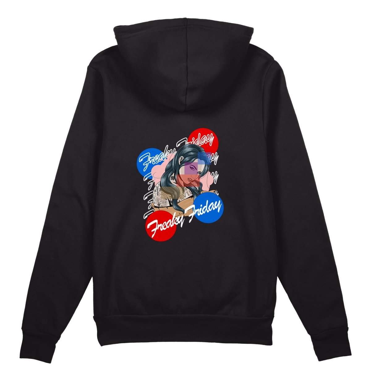 Freaky Friday Hoodie - Jet Blackk