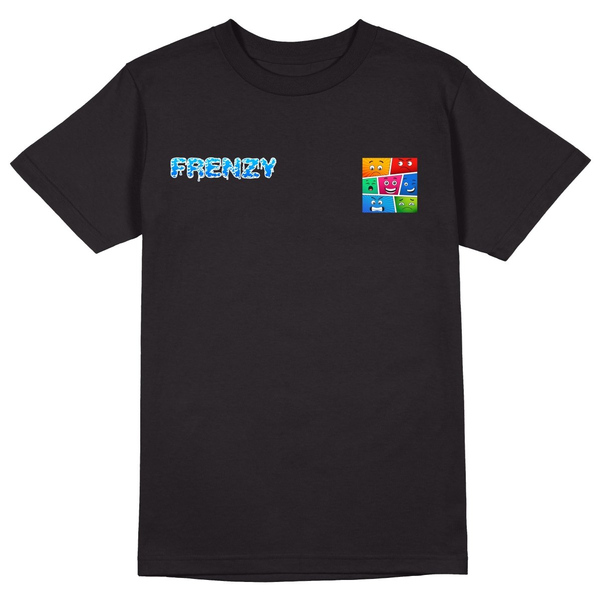 Frenzy T-Shirt - Jet Blackk