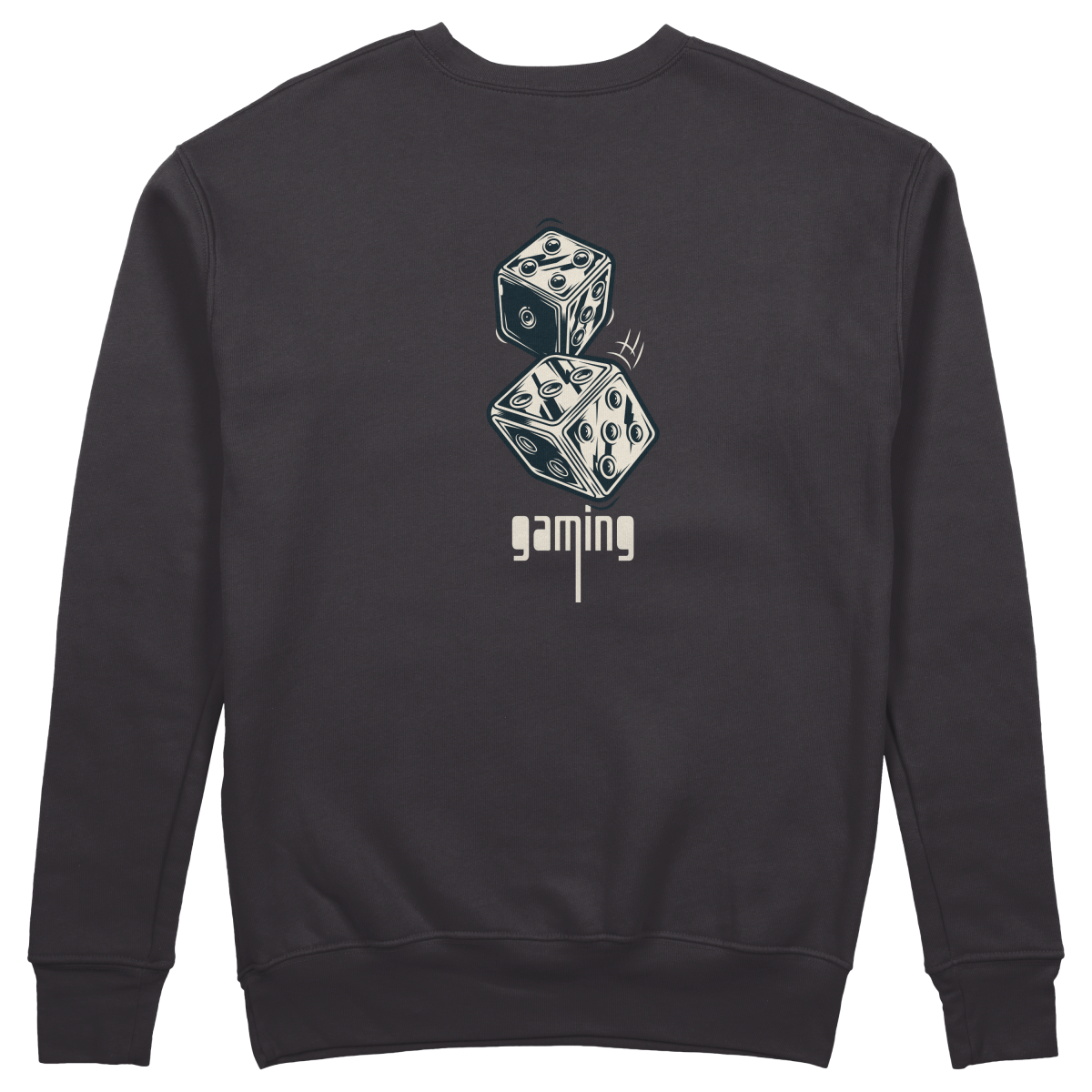 Gaming Sweatshirt - Jet Blackk