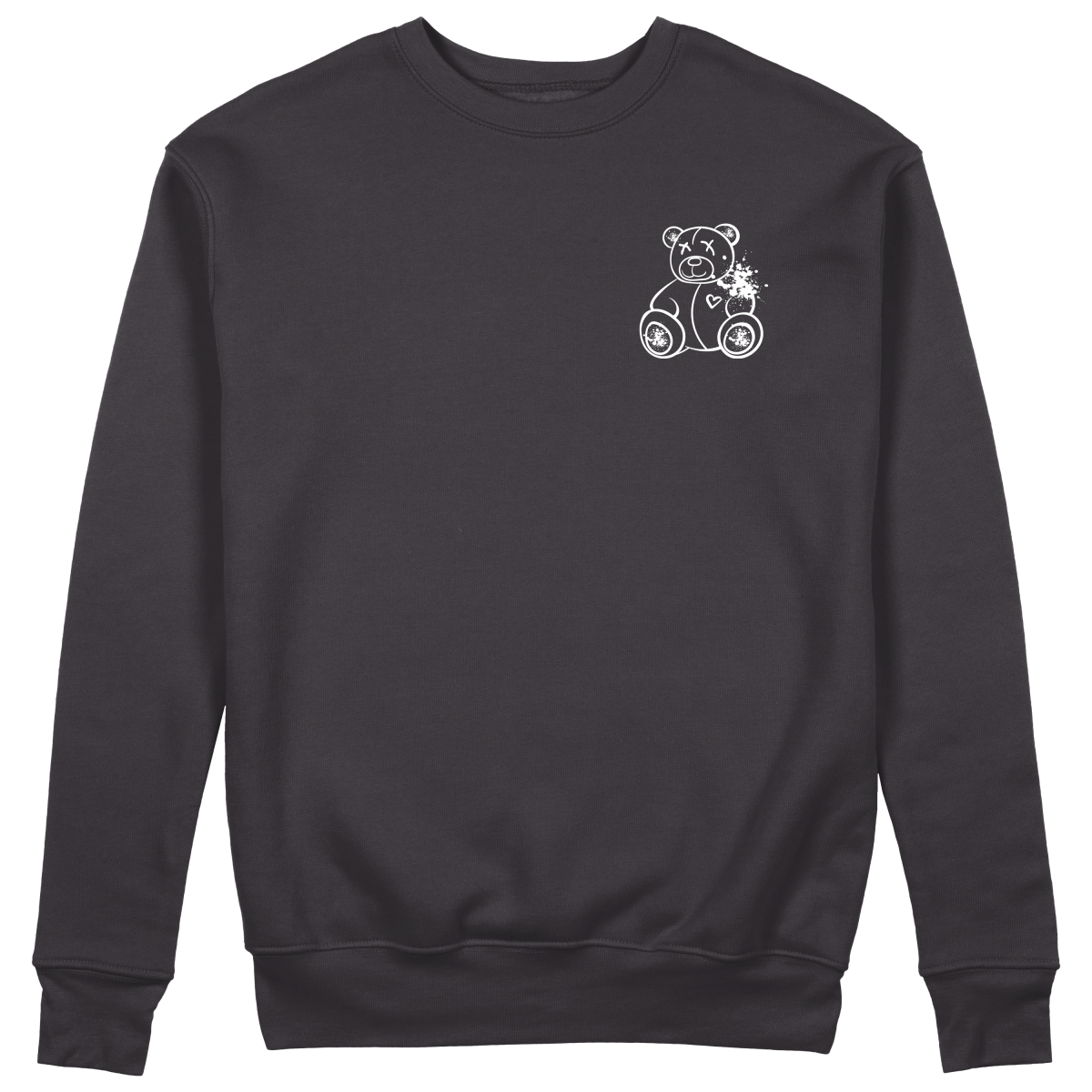 Gangster Sweatshirt - Jet Blackk