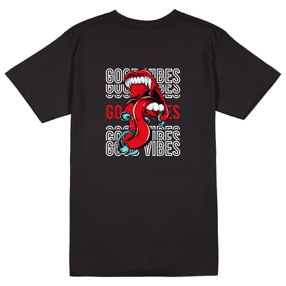 Good Vibes T-Shirt - Jet Blackk