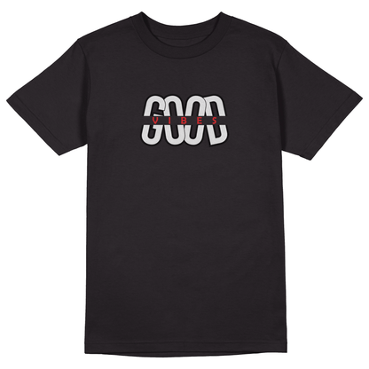 Good Vibes T-Shirt - Jet Blackk