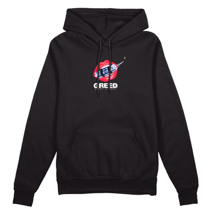 Greed Hoodie - Jet Blackk
