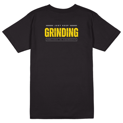Grind T-Shirt - Jet Blackk