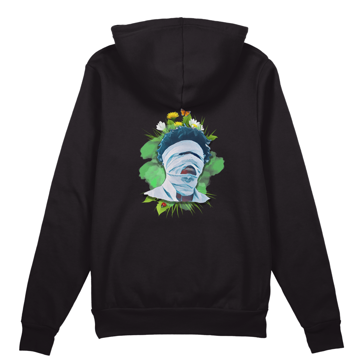 Healing Hoodie - Jet Blackk