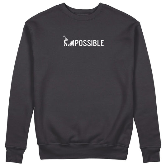 Impossible Sweatshirt - Jet Blackk