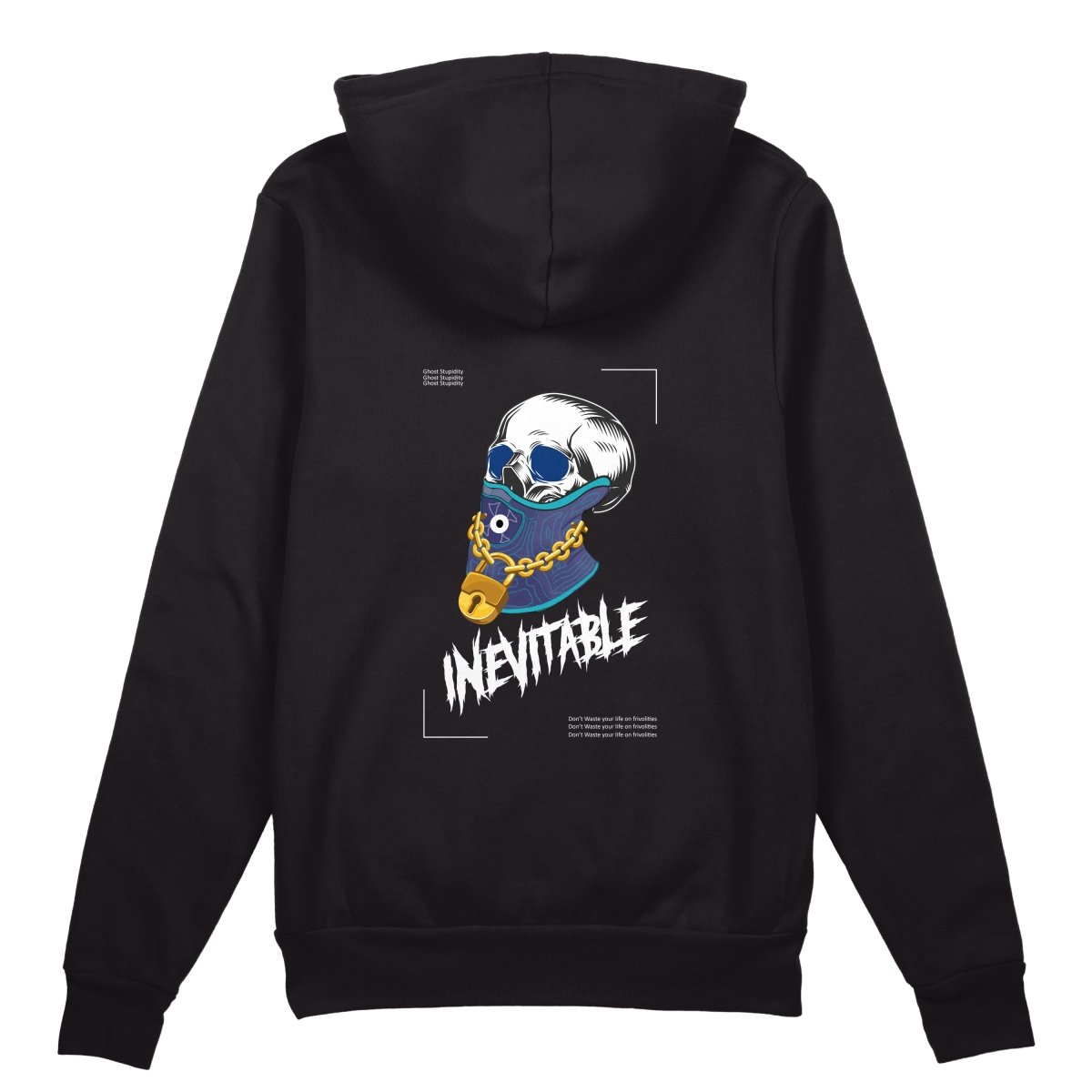 Inevitable Hoodie - Jet Blackk