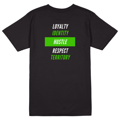 Man Dem T-Shirt - Jet Blackk
