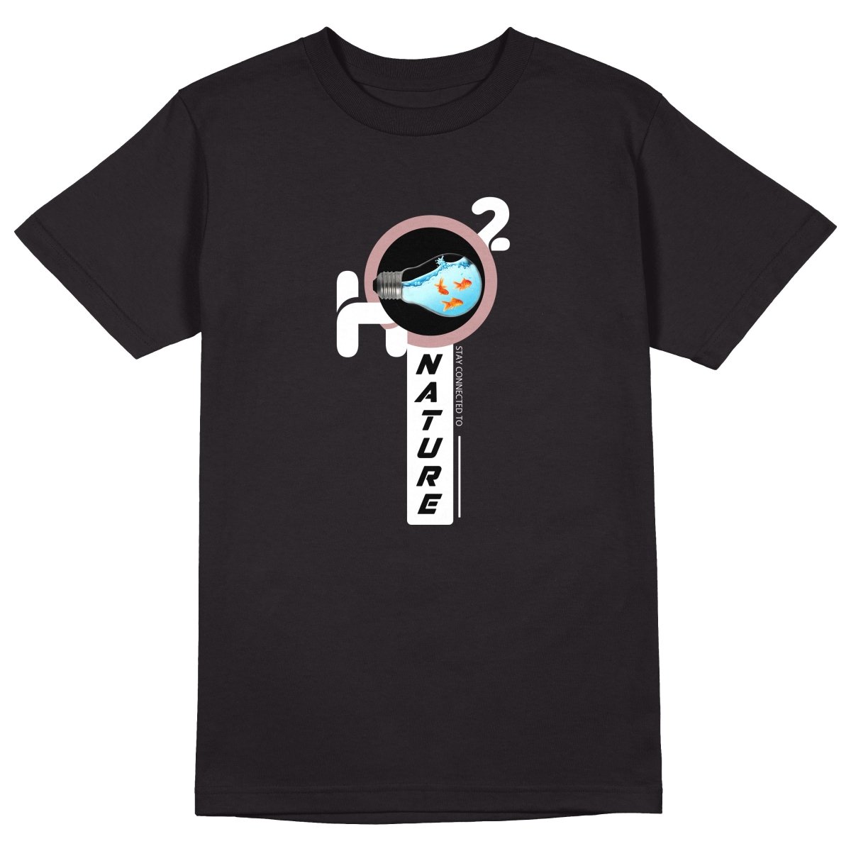 Nature T-shirt - Jet Blackk