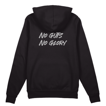 No Guts No Glory Hoodie - Jet Blackk