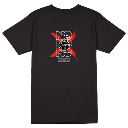 No Limit T-Shirt - Jet Blackk