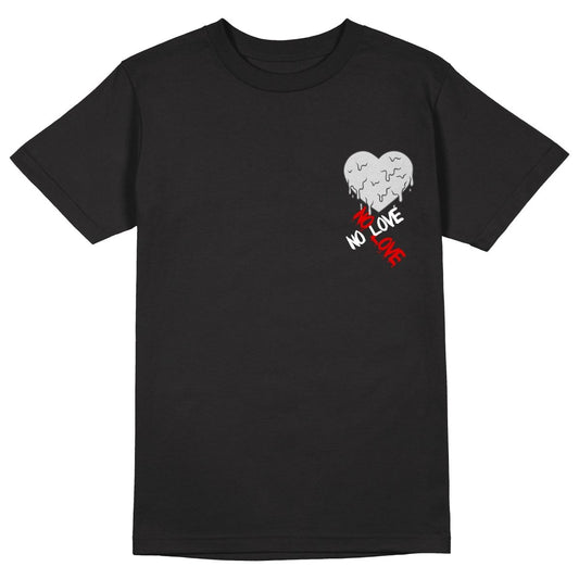 No love T-Shirt - Jet Blackk
