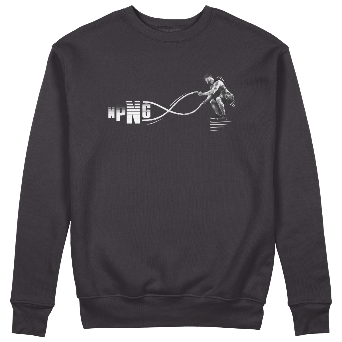NPNG Sweatshirt - Jet Blackk