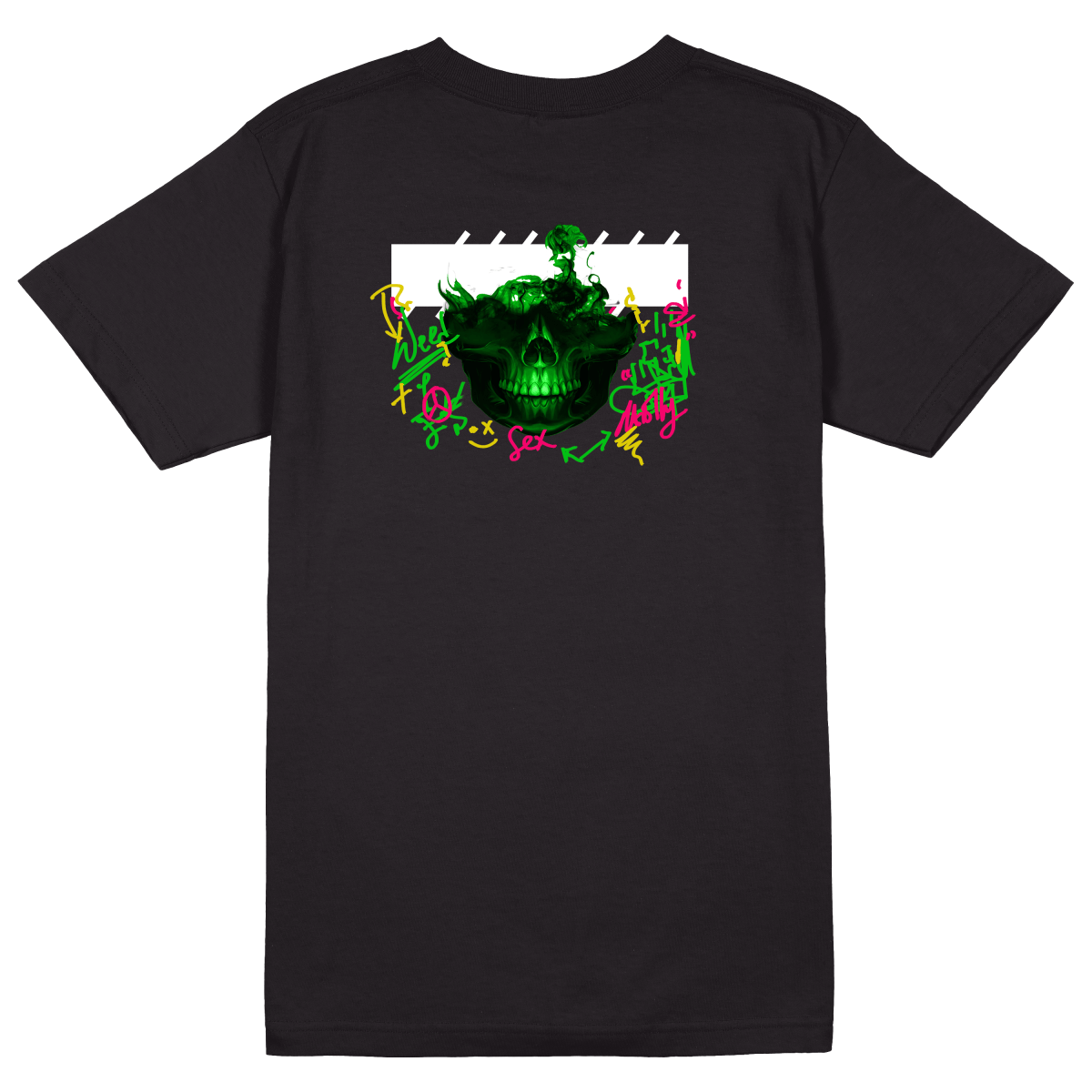 Off Zone T-Shirt - Jet Blackk