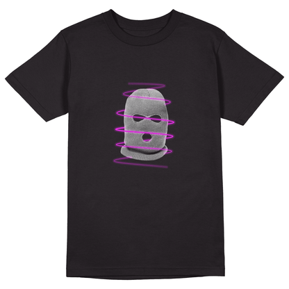 Over lay T-Shirt - Jet Blackk