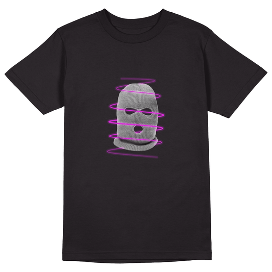 Over lay T-Shirt - Jet Blackk