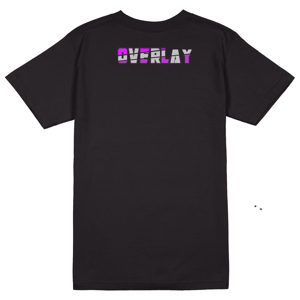 Over lay T-Shirt - Jet Blackk