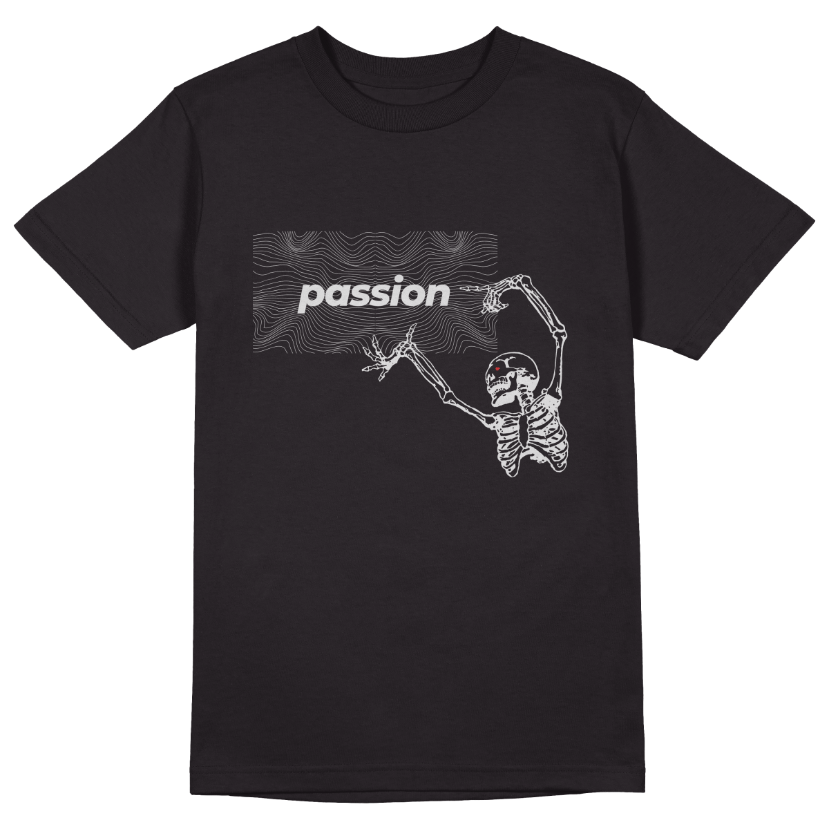 Passion T-Shirt - Jet Blackk