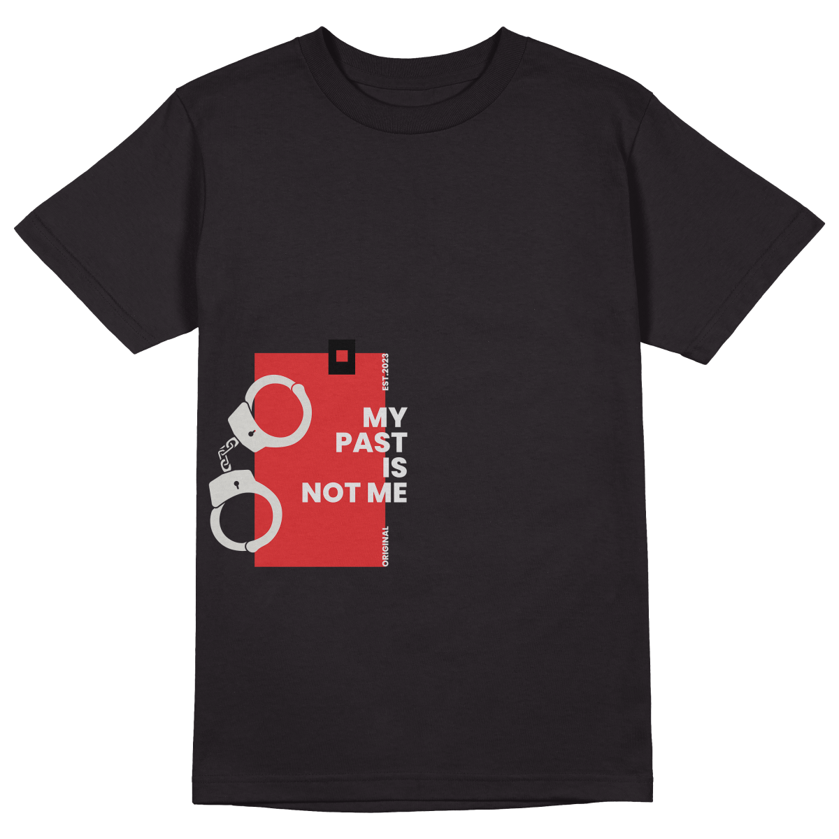 Past T-Shirt - Jet Blackk