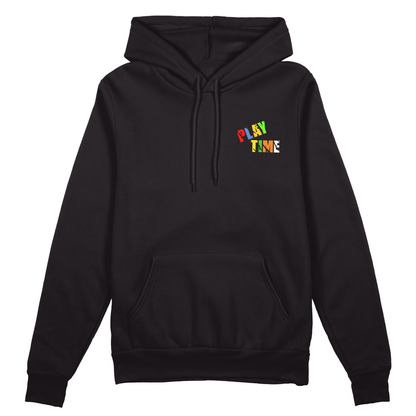 Play Time Hoodie - Jet Blackk