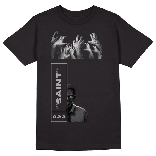 Saint T-Shirt - Jet Blackk