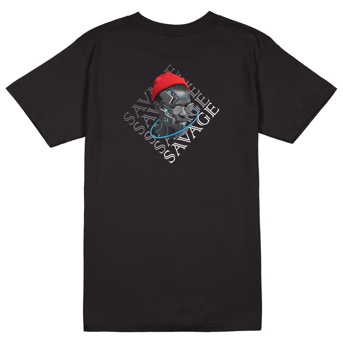 Savage T-Shirt - Jet Blackk