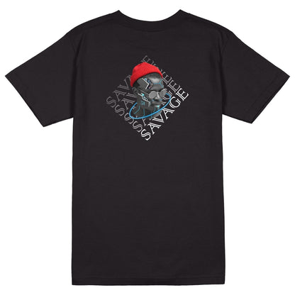 Savage T-Shirt - Jet Blackk