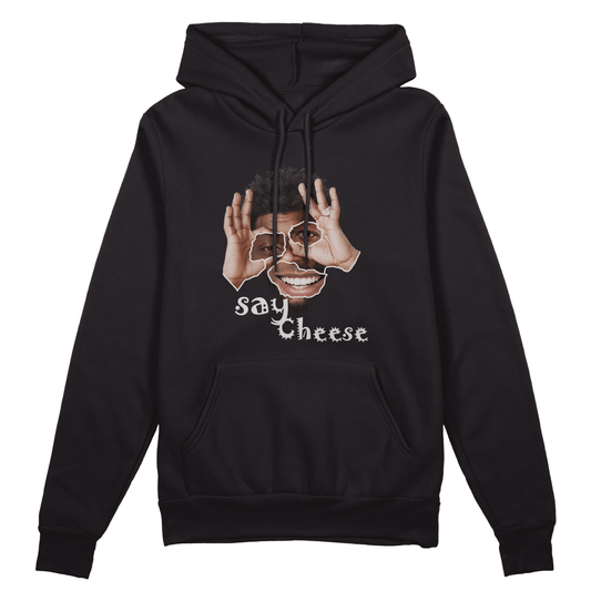 Say Cheese Hoodie - Jet Blackk