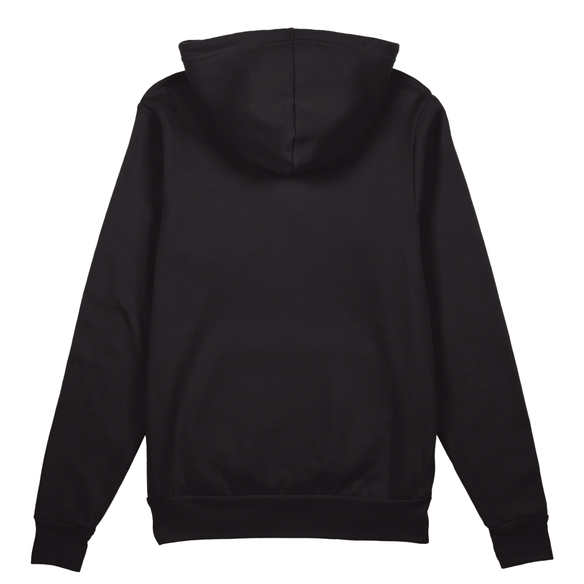 Smile Hoodie - Jet Blackk